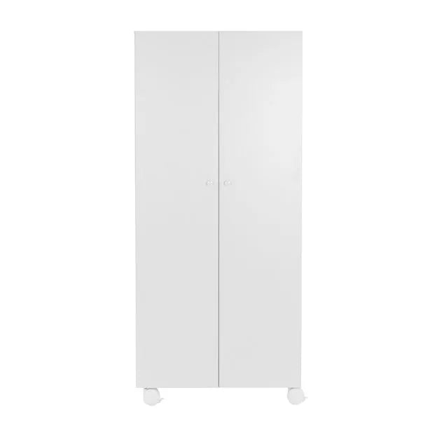 2-DOOR CABINET WITH BUBS CASTERS