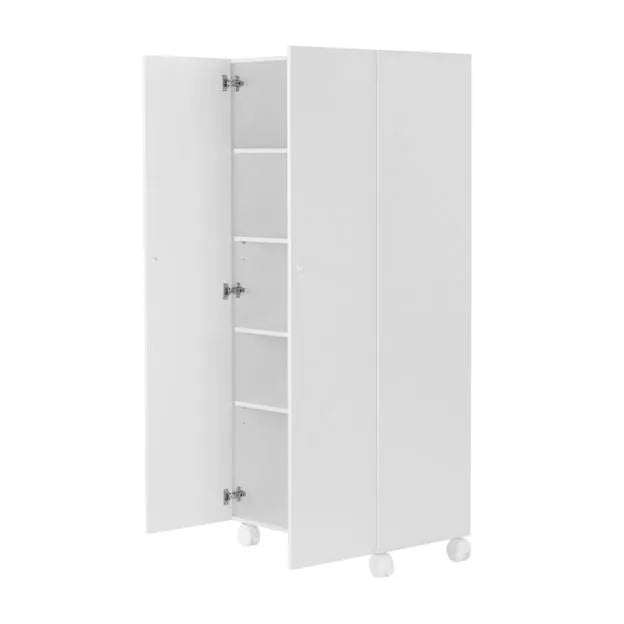 2-DOOR CABINET WITH BUBS CASTERS